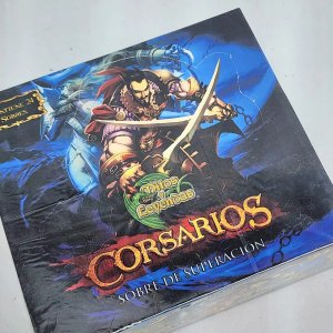 Caja de Cartas Mitos & Leyendas Corsarios - 24 Sobres de Superación - imagen 5