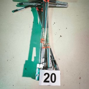 Juego de 5 Llaves "T" con Dados Métricos - imagen 1