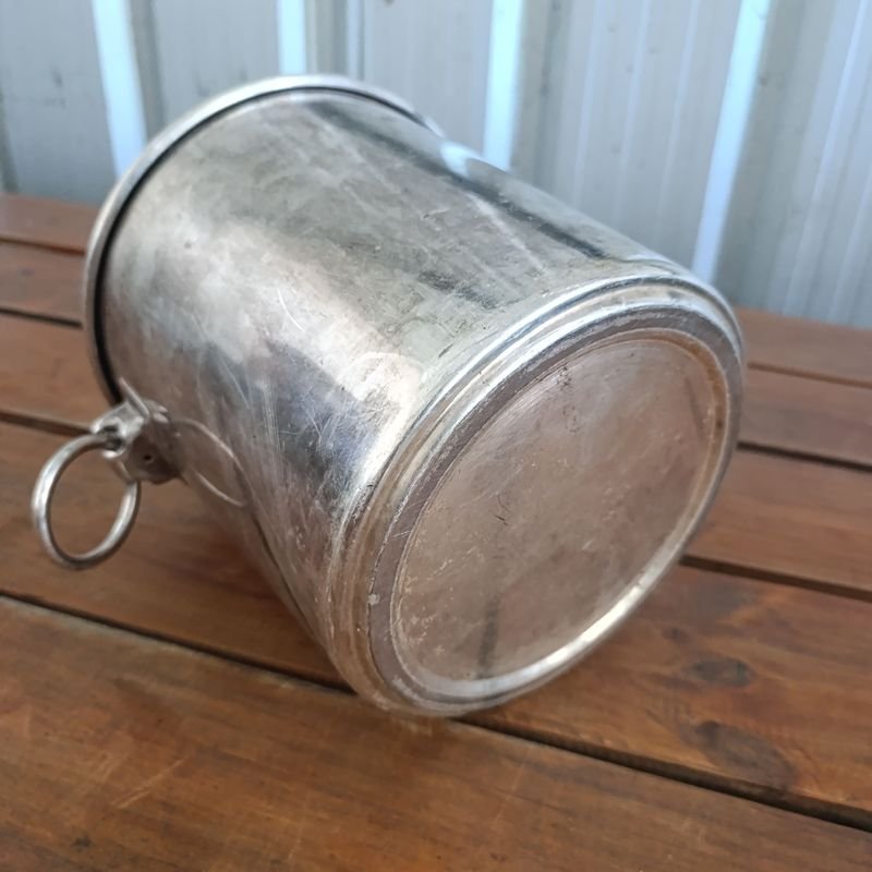 Champagnera Vintage en Metal Blanco - imagen 3