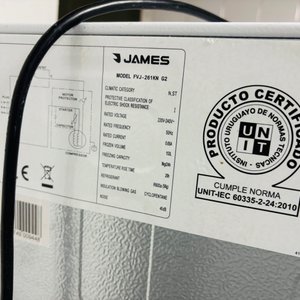 Freezer Vertical James 150 Lts FVJ-261KN G2 - imagen 6
