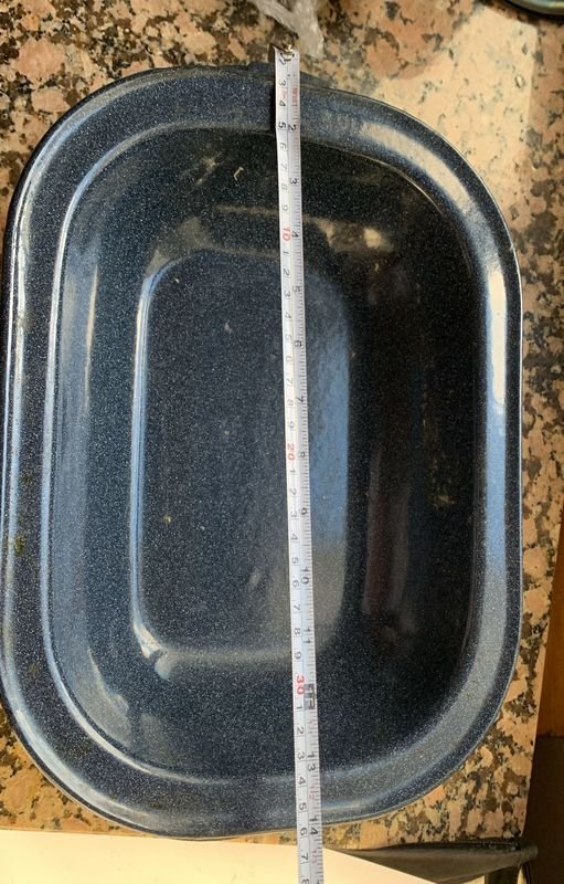 Parrillin Brasero Esmaltado y Bandeja para Cocinar - imagen 4