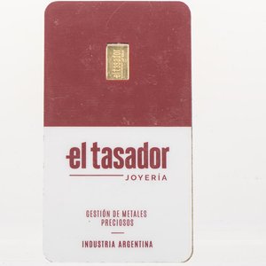 Lingote de Oro Fino 999 de 1 gramo - El Tasador Joyería - imagen 3