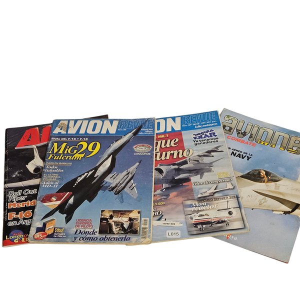Revistas sobre Aviación - Lote de Interés
