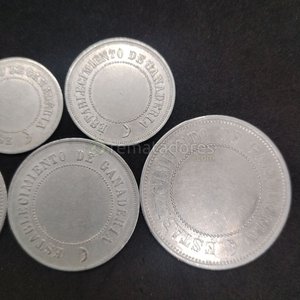 Conjunto de 5 Monedas de Colección "Establecimiento de Ganadería" - imagen 3