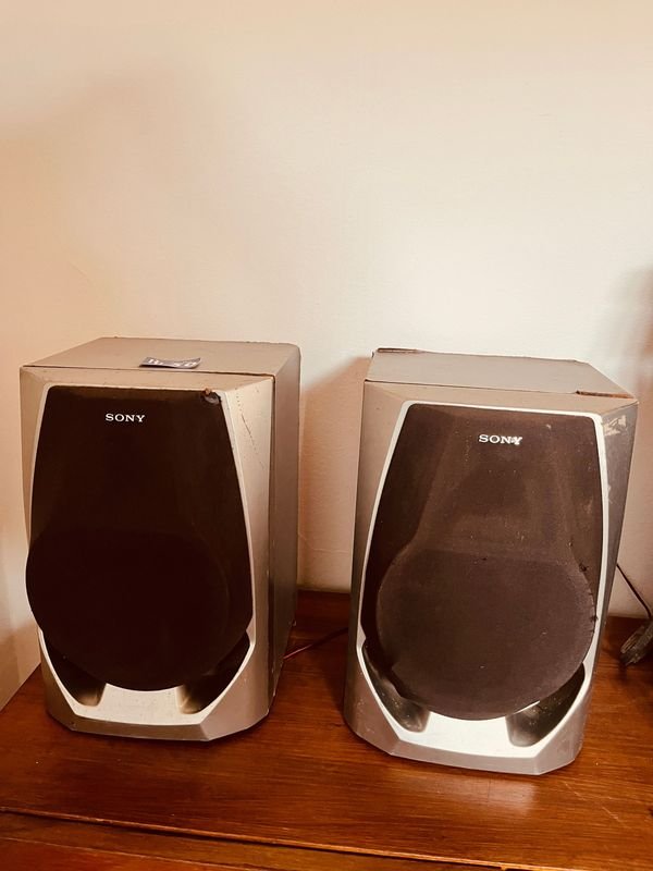 Parlantes Sony de Estantería (2 Unidades)