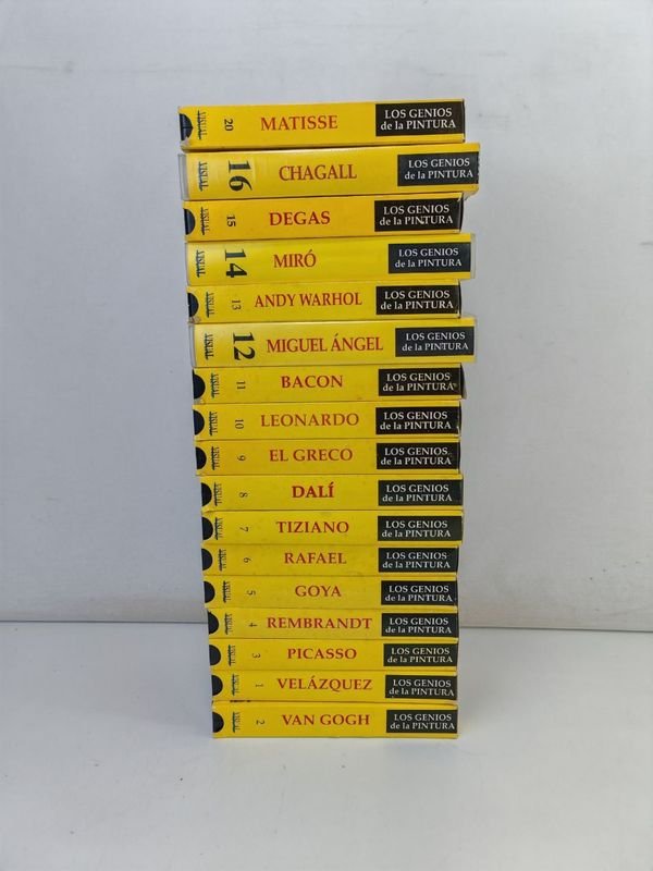 Lote anterior: Colección de Cintas VHS 'Los Genios De La Pintura'