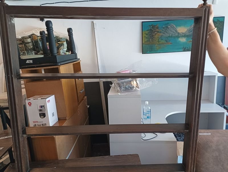 Mesa bar antiguo de comedor plegable: Un artículo único y raro - imagen 4
