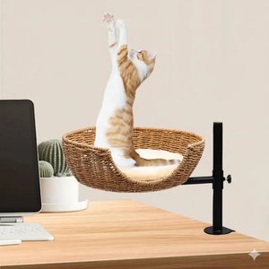 Lote anterior: Cama Elevadiza Giratoria para Gatos con Brazo Metálico y Cesta de Mimbre