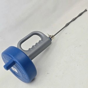 Destapacañerías Manual de 3 Metros con Tambor Azul - imagen 1