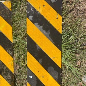 Lote anterior: Cartel de señalización de Advertencia de Obstáculo Fijo, medidas 30 x 90