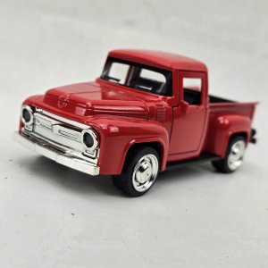 Camioneta a Escala Roja Metálica - imagen 5