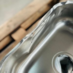 Lote de 10 Bachas de Acero Inoxidable con Detalles - imagen 2