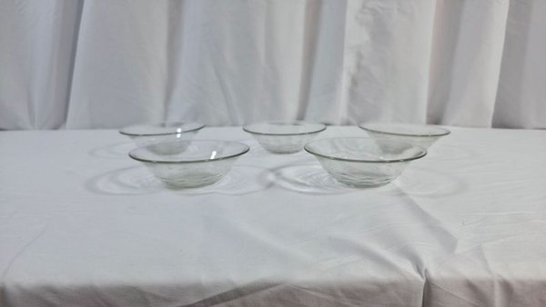 Set de 5 Bowls de Vidrio para Postre - imagen 1