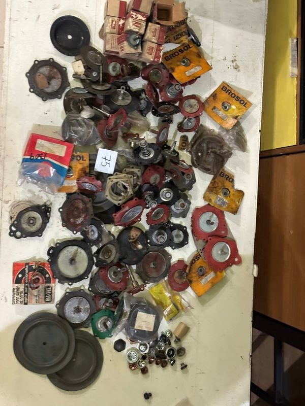 Lote de Diafragmas y Repuestos Varios