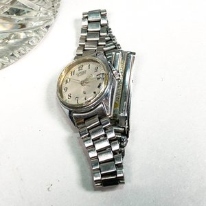 Cenicero de Cristal Tallado y Reloj Citizen de Metal - imagen 3