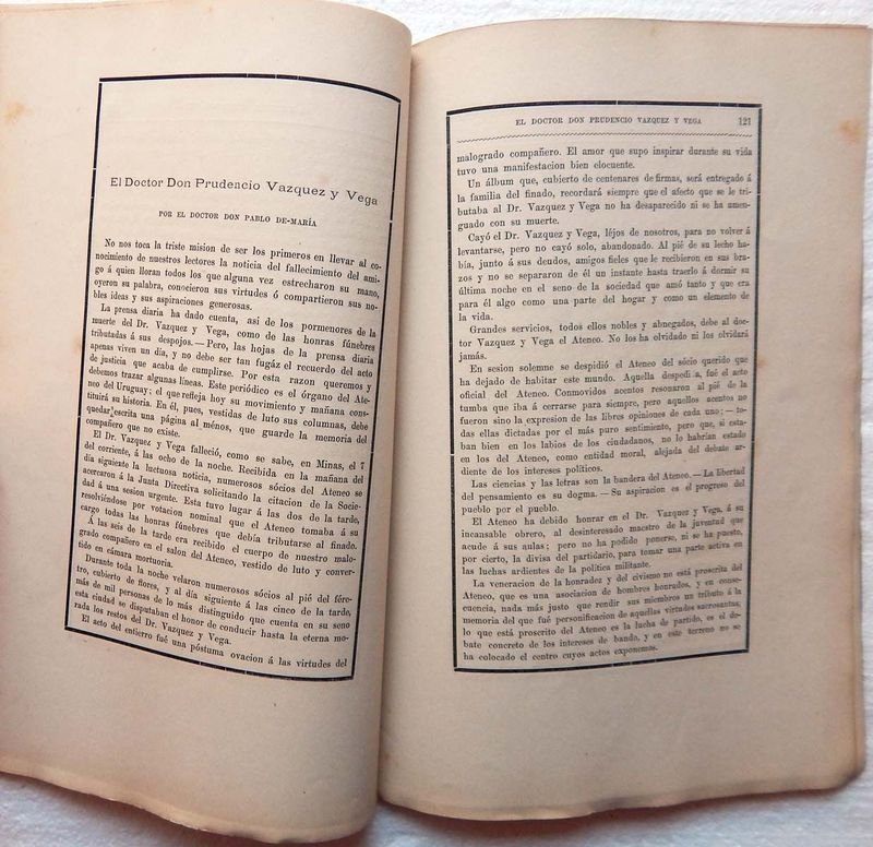 Revista Anales Del Ateneo Del Uruguay, Edición de 1883 - imagen 4