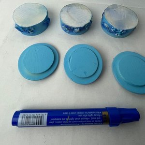 Set de 3 Alhajeros de Cerámica con Diseño Marino - imagen 9