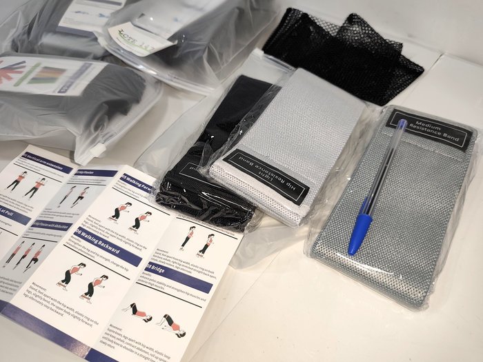 BANDAS ELÁSTICAS PARA FITNESS/PILATES, NUEVAS EN TELA - imagen 3