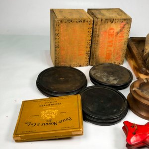 Lote de Objetos de Madera y Otros Elementos Vintage - imagen 3