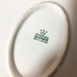 Dos Fuentes Ovales de Porcelana Schmidt - imagen 2