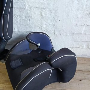 Silla de Auto para Bebé Marca TOP Negra y Azul - imagen 6