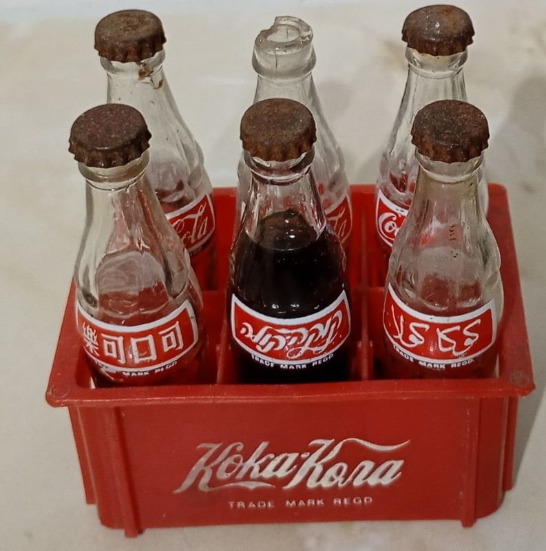 Colección de Mini Casilleros Coca Cola con Etiquetas Diferentes - imagen 4