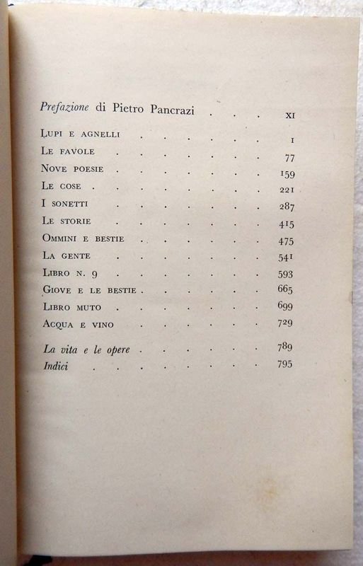 Libro de poesía Le Poesie de Trilussa, primera edición de 1951 - imagen 3