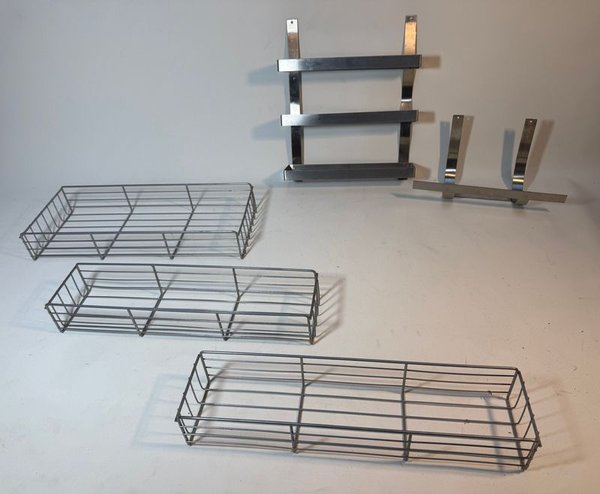 Set de Organizadores de Cocina en Acero Inoxidable