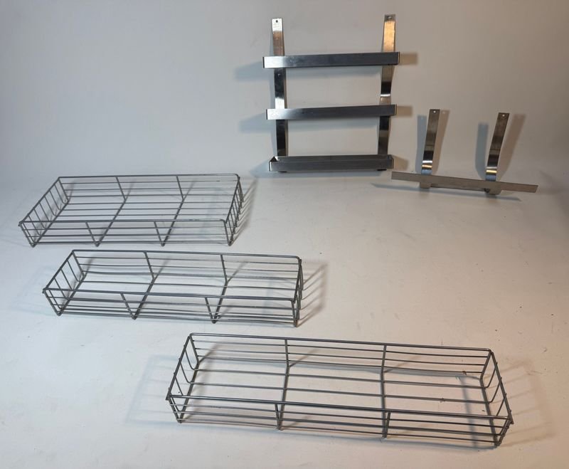Set de Organizadores de Cocina en Acero Inoxidable
