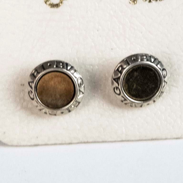 Anillos de plata con diseño caravana y detalles de oro - imagen 2