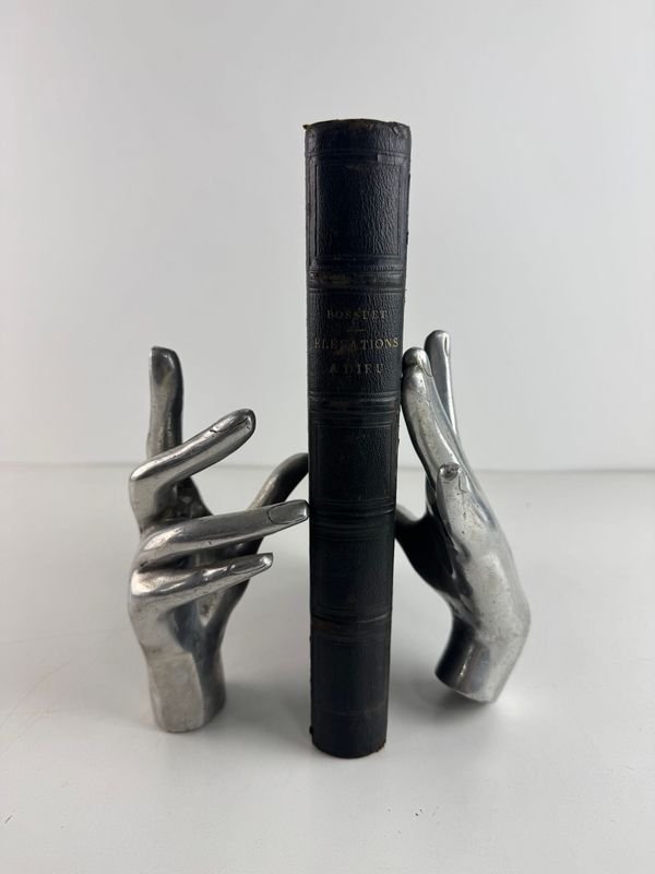 Lote siguiente: Libro antiguo con manos de plata: Elevaciones a Dios Sobre los Misterios de la Religión Cristiana