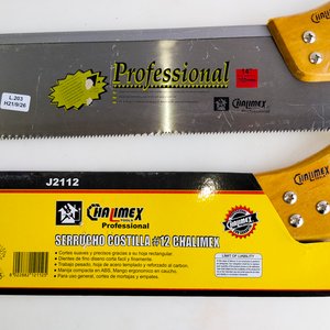 Dos Serruchos Profesionales Chalumex con Mango de Madera - imagen 2