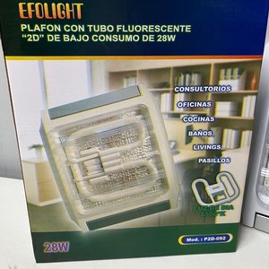 Aplique de Luz Efolight Empotrar 28W Fluorescente - imagen 2