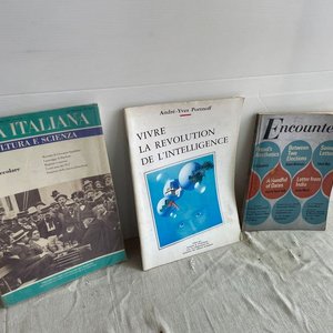 Lote de Libros y Revistas Italianas Antiguas - imagen 3