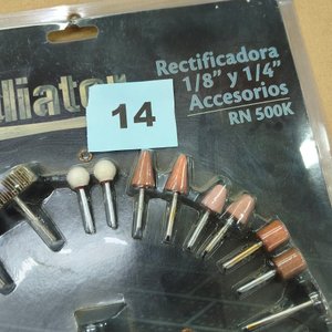 Juego Minitorno Rotativo con Accesorios y Medidor Láser Gladiator - imagen 3