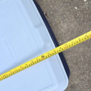 Conservadora Rubbermaid Azul y Blanca - imagen 5