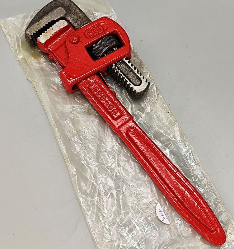 Llave de Caño Stilson Roja 12 Pulgadas