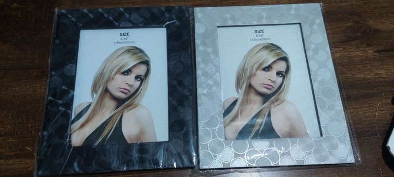 Fotografías en marcos de plata con retratos de mujer - imagen 2