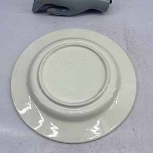 Plato de Cerámica Blanco con Publicidad Coca-Cola "Fabricado en Italia" - imagen 2