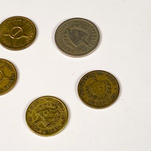 Cinco Monedas de Un Centavo de Cuba (1943, 1915) - imagen 4