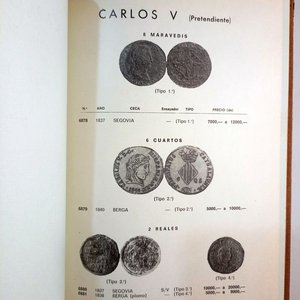 Catálogo General de la Moneda Española: Felipe V (1700) – Isabel II (1868) por J.A. Vicenti - imagen 7