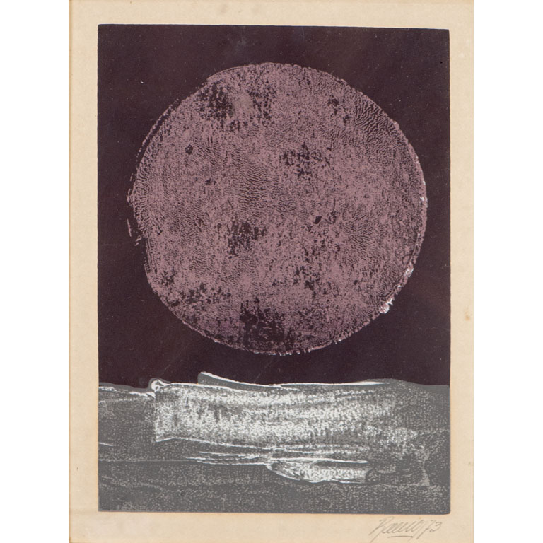 Lote anterior: Serigrafía de Nelson Ramos, 'Composición XI', Firmada y Fechada en 1973