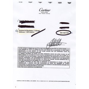 Gemelos Cartier de Acero Macizo con Caja y Documentación - imagen 6