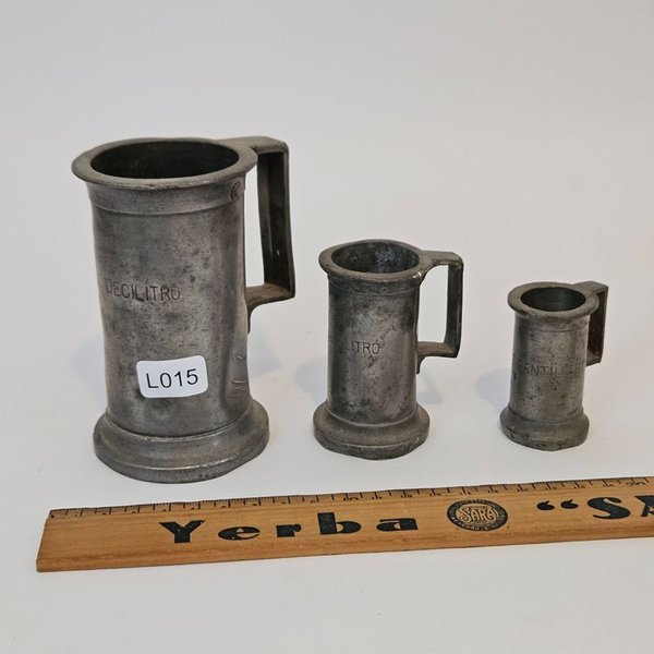 Tres tazas de plata en excelente condición - imagen 1
