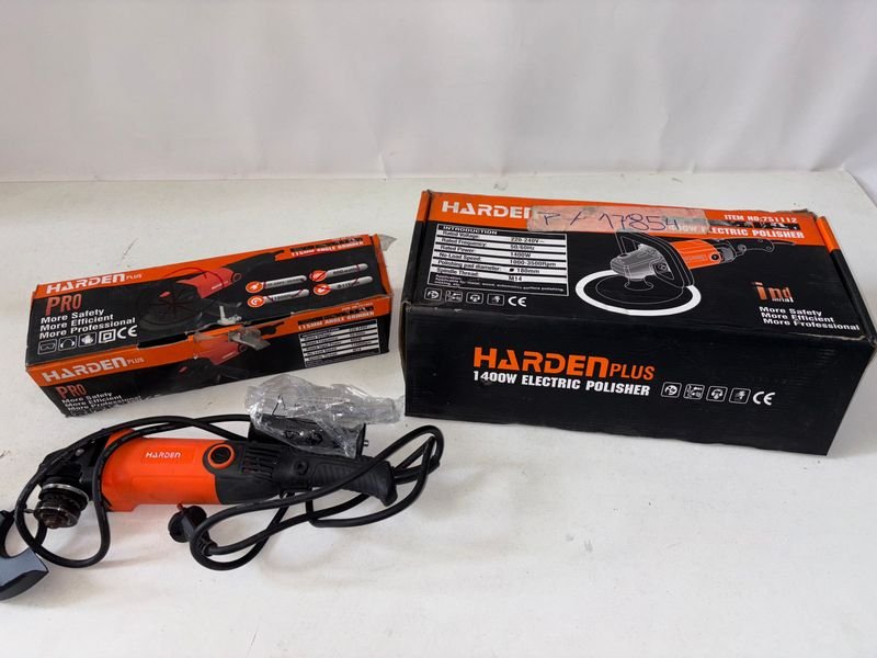 Par de amoladoras Harden 1400W y 900W desconocemos funcionamiento - imagen 1