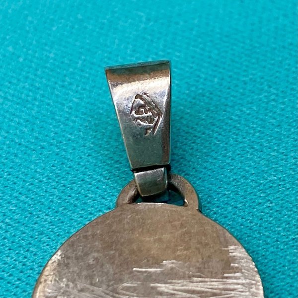 Medalla colgante en plata y oro para coleccionista - imagen 3