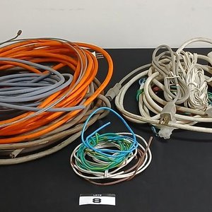 Lote de Cables y Regleta Eléctrica Varios - imagen 1