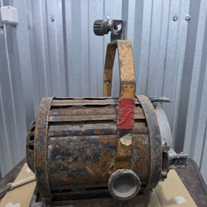 Foco Proyector Industrial Antiguo con Lente Acanalado - imagen 10