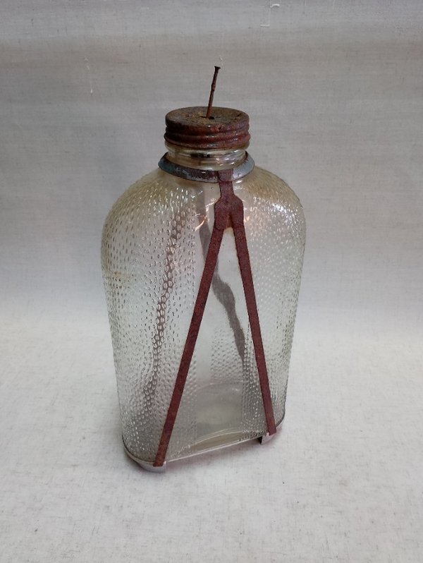 Vaso antiguo de vidrio en excelente estado - imagen 1