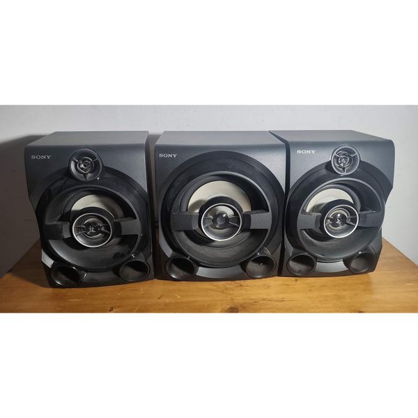 3 Parlantes Sony SS-M80D Funcionando